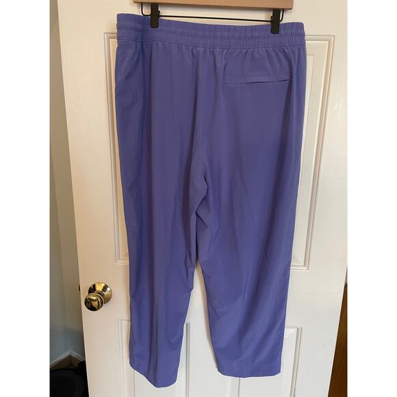 Athleta Womens Size 16 Pants Straight Leg Ankle Adonis PurpleBlue 586940 Pockets - Picture 2 of 15